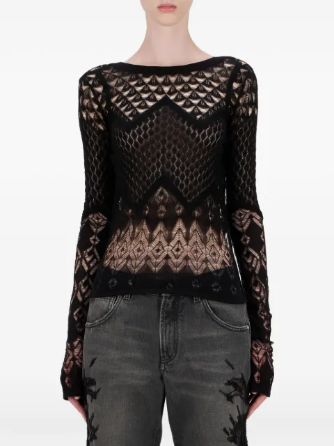 Blumarine black sweater Black 2M683AN0990