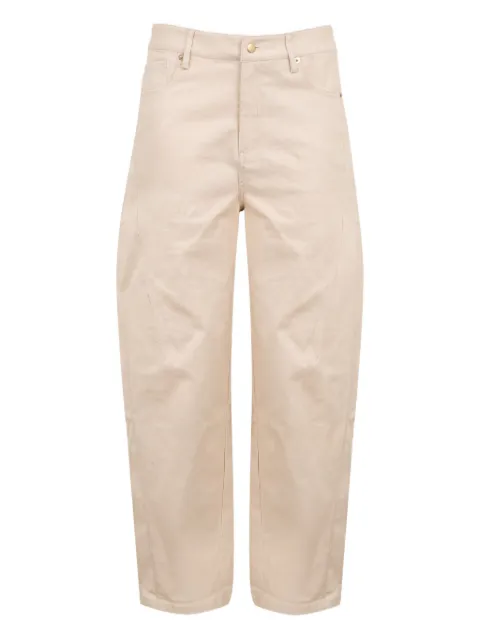 CLEA Elodie embroidered trousers Neutrals 1554A