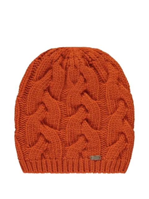 Herno knitted beanie hat Orange BER00018D70160