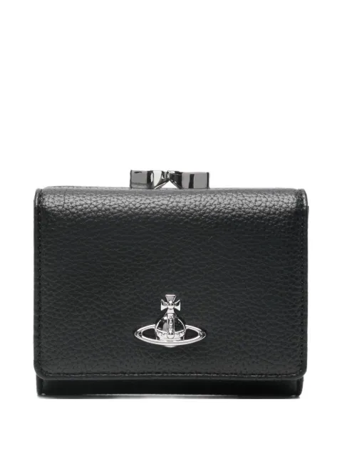 Vivienne Westwood small frame wallet Black 5115002MWS000DN403