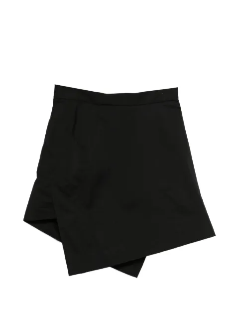 Vivienne Westwood mini Infinity asymmetric skirt Black 1K01002RW01CCN401