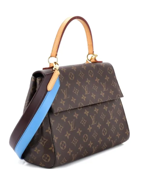 Louis Vuitton Pre-Owned Cluny Top Handle Bag Monogram Canvas MM shoulder bag Brown PCI5O95ZXCPYJSOO