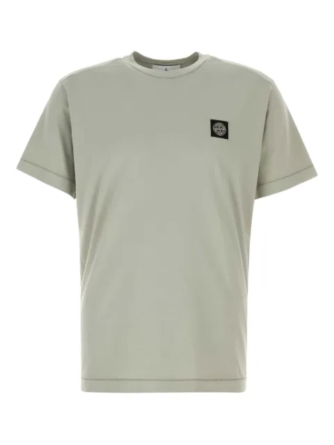 Stone Island 2100027 60/2 cotton jersey T-shirt Green K2S152100027S0013