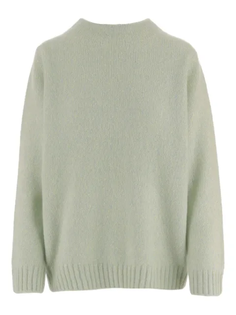 arch4 ribbed crew-neck sweater Green KNJP25139328
