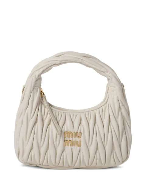 Miu Miu small Wander tote bag Neutrals 5BC125AN88