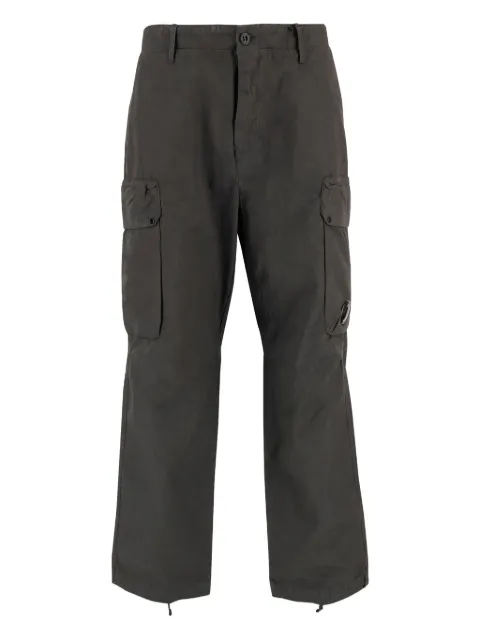 C.P. Company cargo-pockets straight-leg trousers Grey 20CMPA128A110325G921