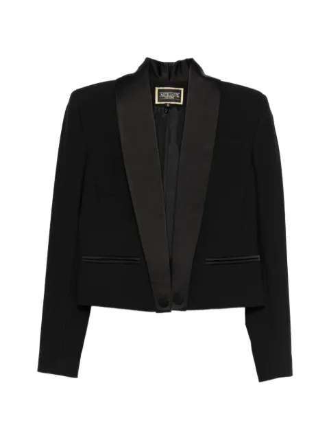 MITILIANE COUTURE tuxedo short jacket Black 1016