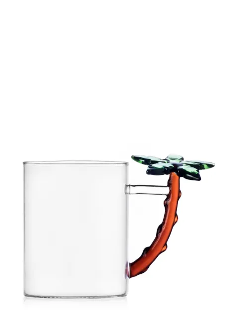 Ichendorf Milano palm mug (set of two) White 01209354356