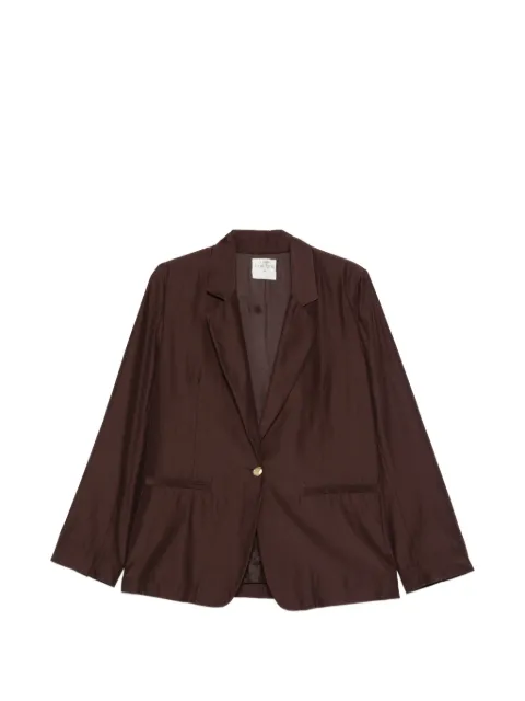 Forte Forte buttoned tailored jacket Brown 14564MYJACKET