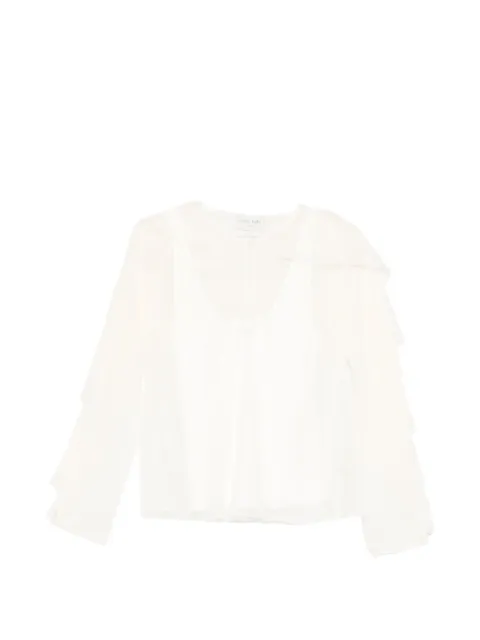 Forte Forte ruffled blouse Neutrals 14591MYSHIRT