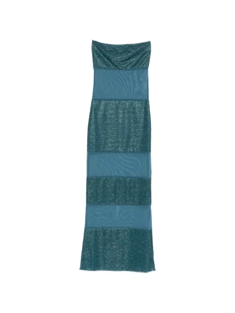 Oséree glitter panel dress Blue LPES261