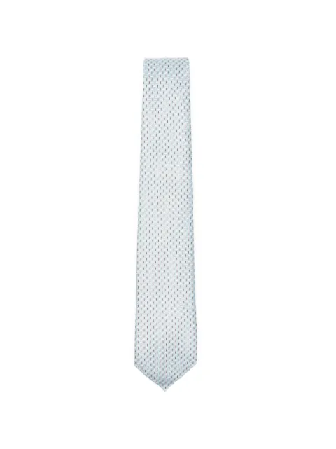 Giorgio Armani patterned tie Blue GM000802TE20419