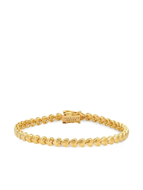 Jennifer Meyer Heart Tennis bracelet Gold JMJYGHEARTTENNISB