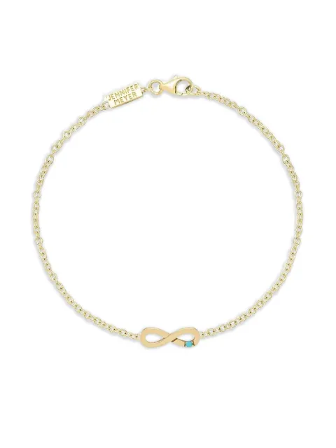 Jennifer Meyer infinity turquoise bracelet Gold JMJYGINFINITYTACCB