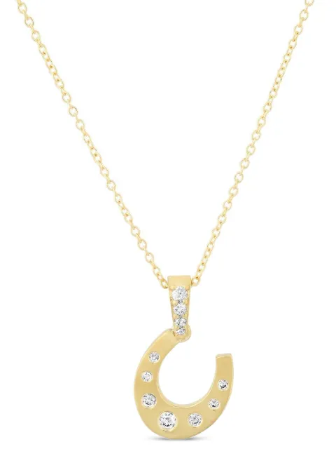 Jennifer Meyer horseshoe diamond necklace Gold JMJYGHSDACCPN