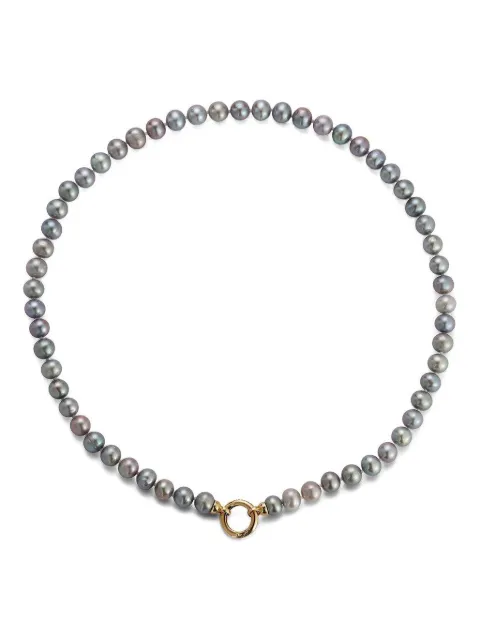 Storrow Jewelry grey freshwater pearl necklace Grey JKGFP