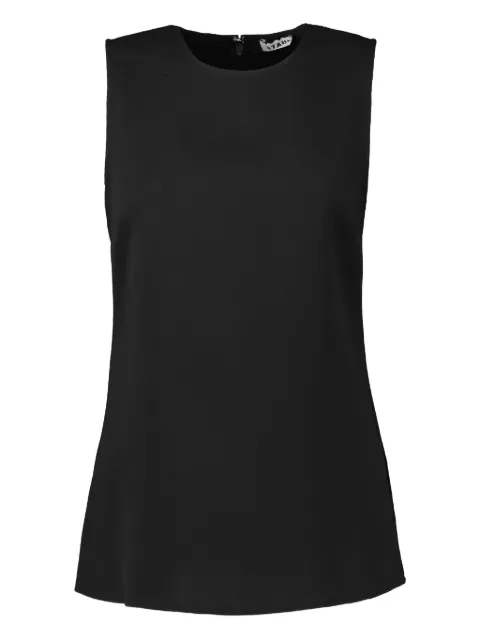 STAUD Bronte zip-up top Black R26R1157TP