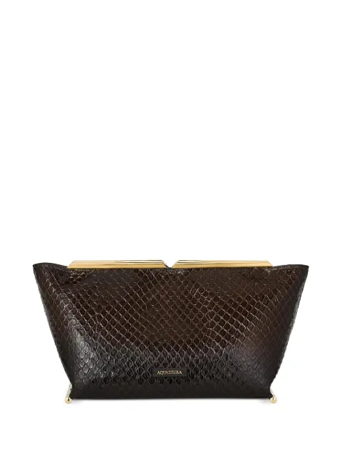 Aquazzura Galerie clutch Brown GLRCLUC0PYHESG