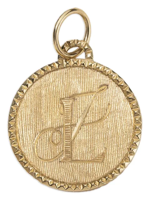 DEVON WOODHILL stud disc pendant Gold CCLSCDISCSTUD