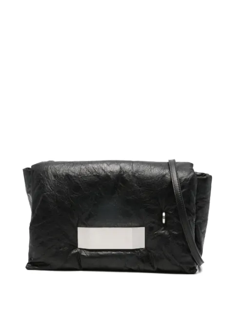 Rick Owens leather clutch bag Black RA01F0846LBEPA