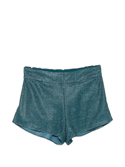 Oséree Shimmer shorts Green LBRS261