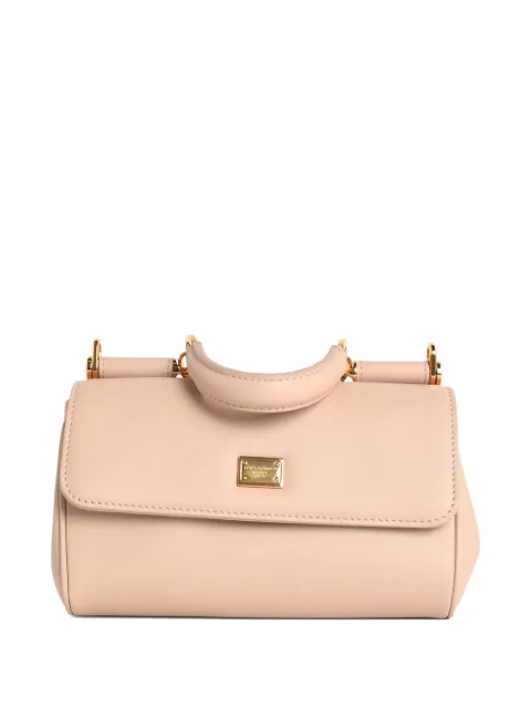 Dolce & Gabbana mini My Sicily leather tote bag Pink BB7864B7321