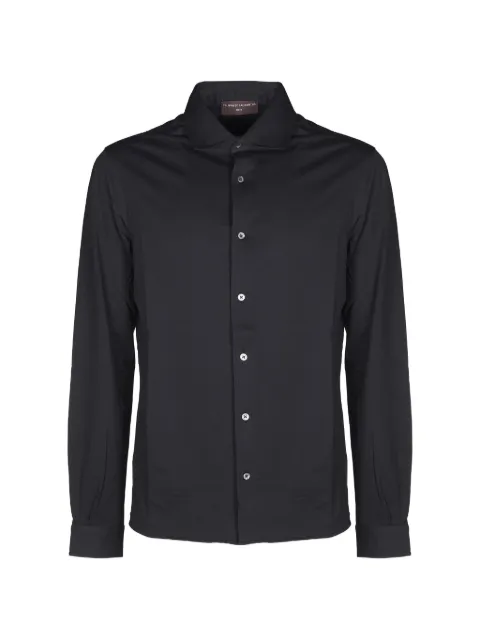 Filippo De Laurentiis long-sleeves button-up shirt Black CAMLBASJERVINU990
