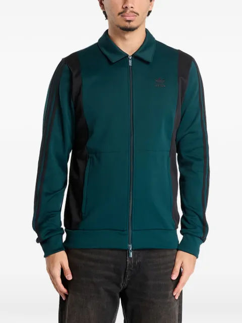 adidas Adicolor panelled logo jacket Green JY1426