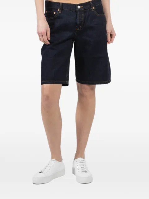 Still Here pocket denim shorts Blue STPIIOG