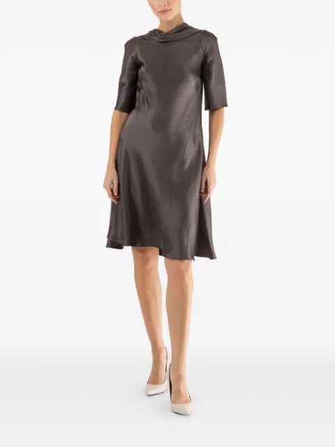 Peter Cohen Vic short-sleeve mini dress Grey 3959HMS