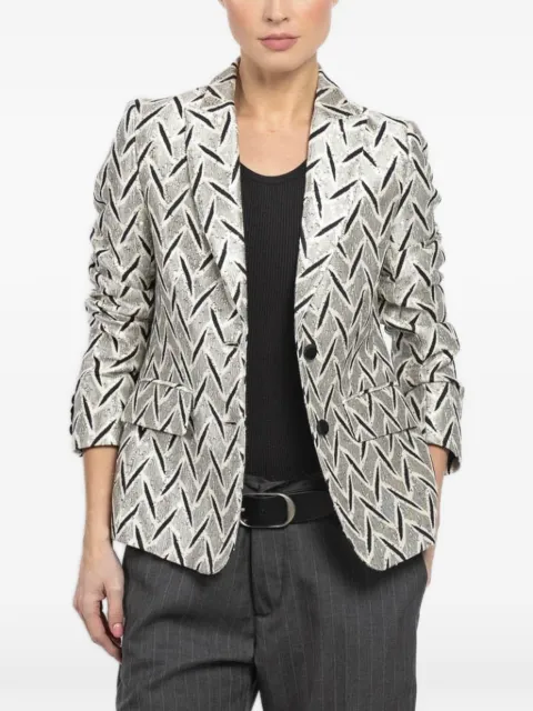 Maurizio Massimino button-fastening blazer Silver GIORGIA1124