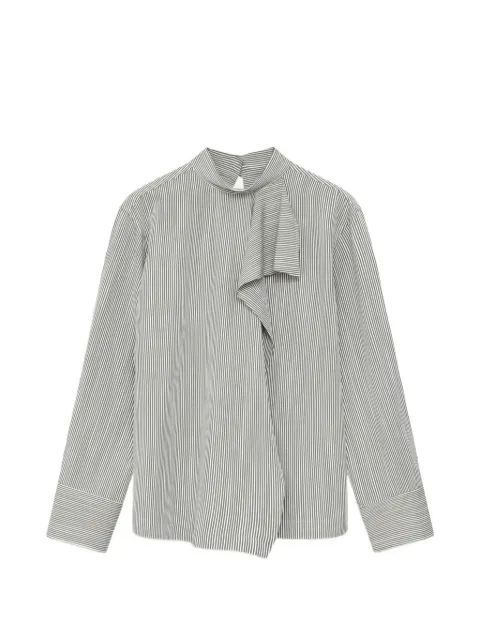 Margaux Lonnberg Beck striped ruffled shirt White 3700974333