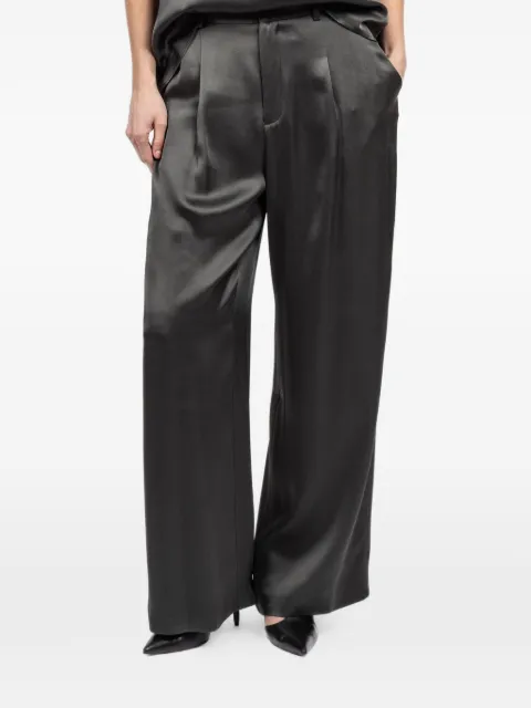 LAPOINTE pleated relaxed trousers Grey R4267088OJA350