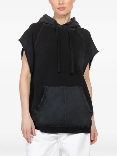 FreeCity kangaroo-pocket hoodie Black ACTPOH003