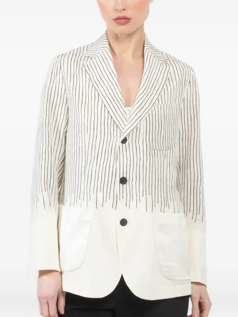 IBRIGU striped jacket White 13IBJKI50600FLORALSTRIPE2
