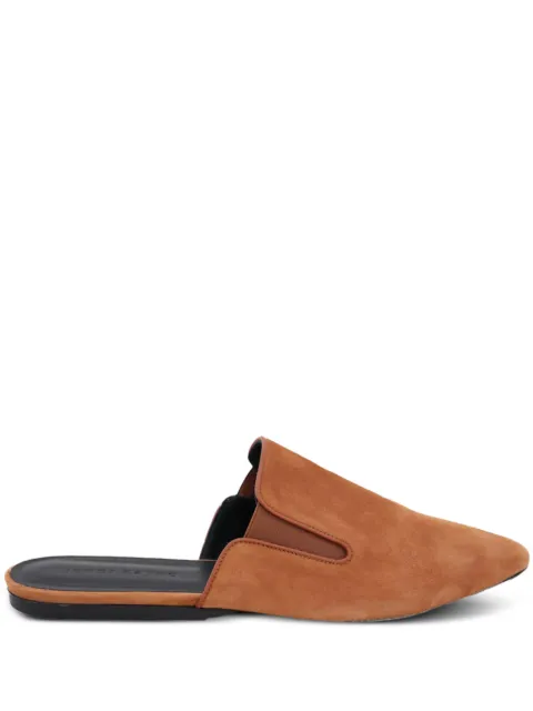 Jenni Kayne suede mules Brown 1068637JKC