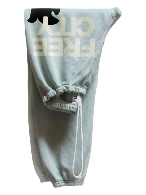 FreeCity logo-print track pants Green FCBSWP073