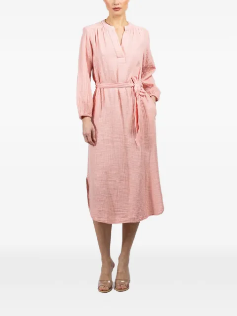 Xirena Josephine tie-waist midi dress Pink X4CHG045