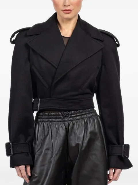 WARDROBE.NYC black cropped jacket Black W4111R22WOBLK