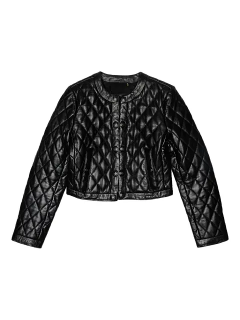 R13 quilted leather jacket Black R13WR481