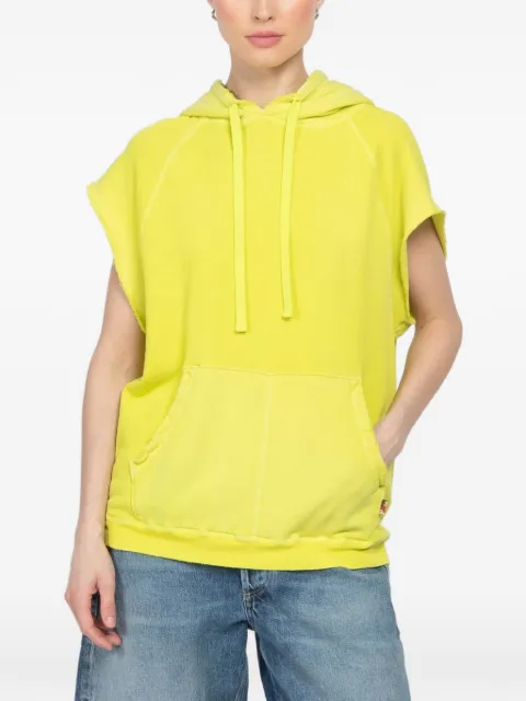 FreeCity hooded sleeveless hoodie Yellow ACTPOH001