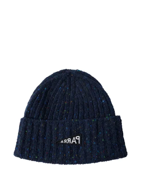 BY PARRA reverse-flag beanie hat Blue 54476BLU