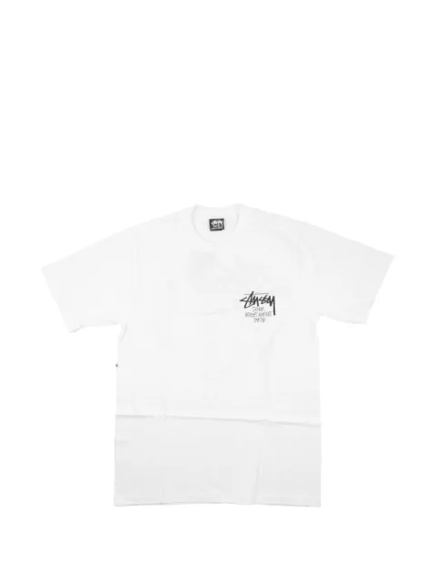 Stüssy short-sleeve crew-neck T-shirt White STUS323