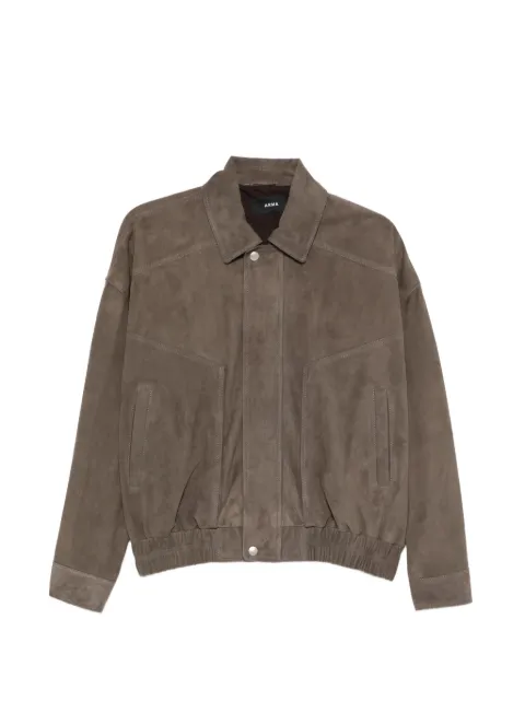 Arma Frederica bomber leather jacket Brown 005L26102402
