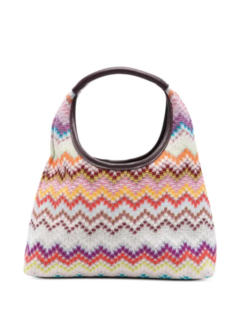Missoni Raschel zigzag-pattern tote bag Neutrals MI10061F