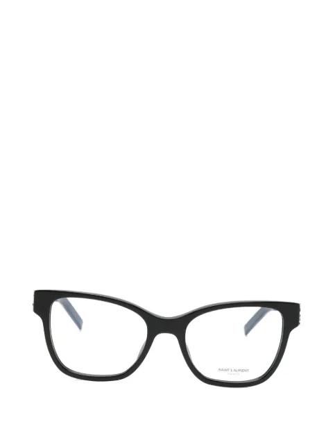 Saint Laurent Eyewear logo-detail glasses Black SLM158