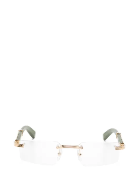 Cartier Eyewear rimless glasses Gold CT0485O