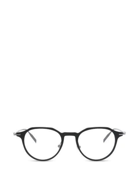 Montblanc round-frame glasses Black MB0355O