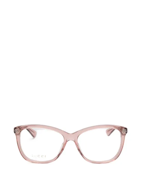 Gucci Eyewear cat-eye frame glasses Pink GG2113O