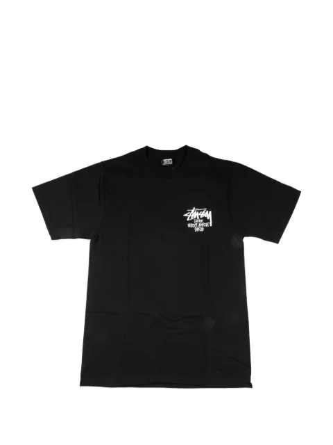 Stüssy logo graphic t-shirt Black STUS322